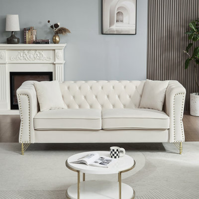 Canapé Chesterfield de 81,8 po Modern