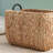 SOL HOME Ludmilla Rectangular Multi Purpose Water Hyacinth Baskets with Handles - 16" x 12" x 13"