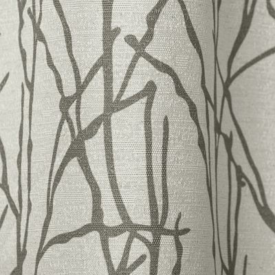 Bellicent Floral Semi-Sheer Grommet Curtain Panels
