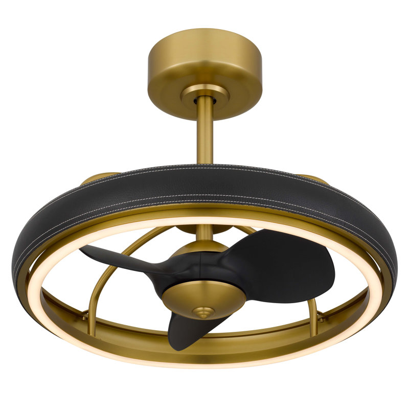 Zemora 22'' Ceiling Fan with LED Lights