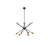 Elena 6 - Light Black Pendant-830354611
