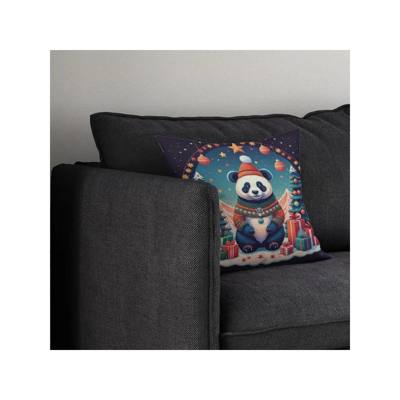 Coussin décoratif de Noël pour l'intérieur, lavable à la machine, pour l'extérieur 