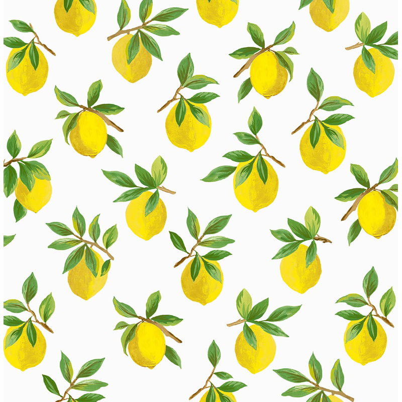 Papier peint adhésif Daisy Bennett, Blanc