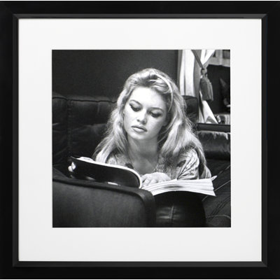 Bardot Reading - Single Picture Frame Print