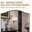 Miroir mural de salle de bain Curve-46475656-46475701