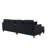 99.2” U-Shaped Modular Sectional Sofa-2028639432