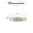 JAGUAR Premium Porcelain Elevated Oval Platter