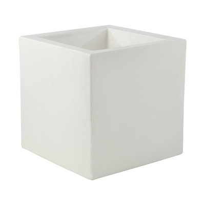 Cube - Pot à fleurs haute résine - Basic