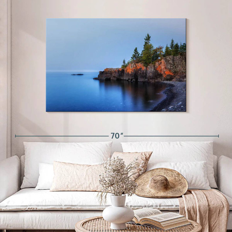 Alvord Calm Lake Superior, H 32 po x l 48 po