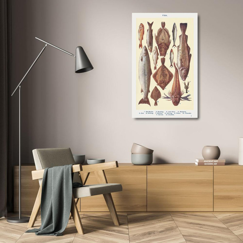 Art sur toile tendu, Beachcrest Home ™, H 24 po x l 17 po