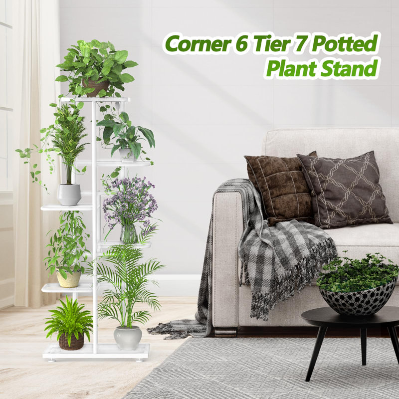 Plant Stand, White