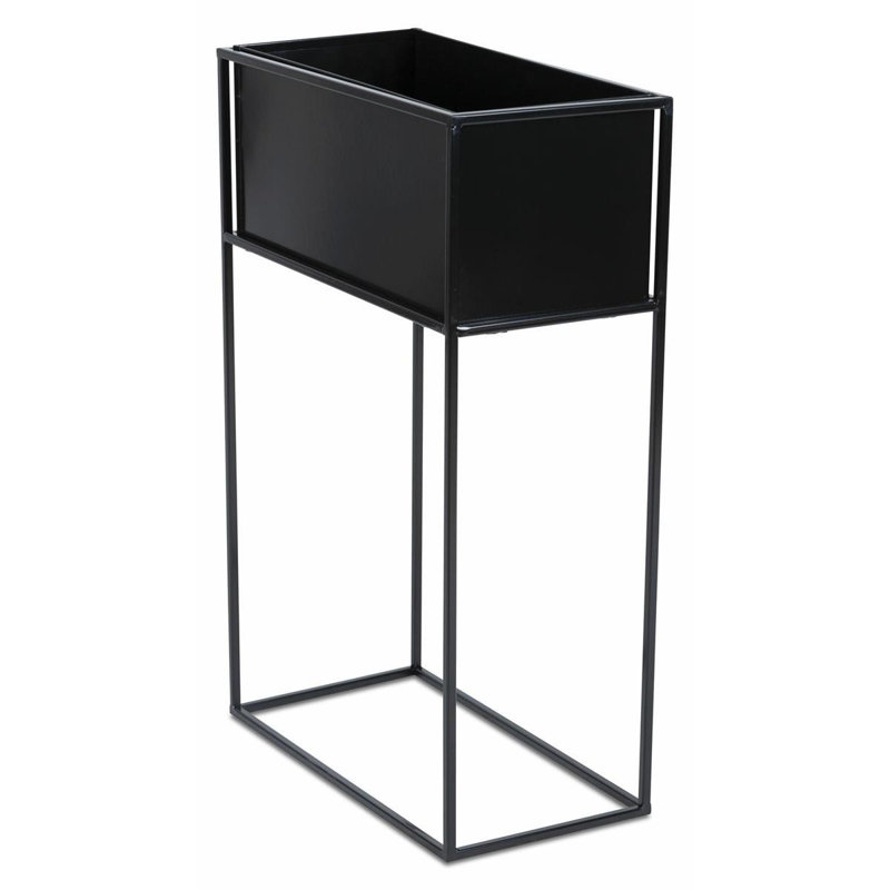 Trotman Handmade Metal Elevated Planter, 70cm H x 44cm W x 24cm D