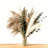 Pampas Grass Bouquet, Boho Dried Floral Arrangement with Lavender, Eucalyptus, Wheat and Bunny Tail for Bedroom, Wedding, or Table Decor