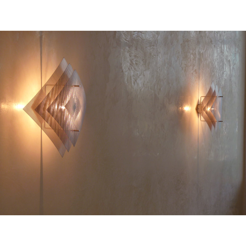 Eclipse 1 - Light Flush Mounted Sconce, E14, 14.5" H x 13" W x 6" D