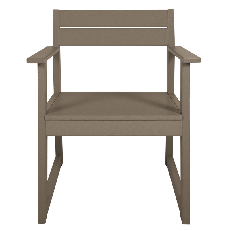 Fauteuil de salle à manger Cifuentes, Brun clair Cabana