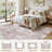 Dagmar Washable Boho Large Neutral Vintage Soft Rug Stain Resistant Distressed Farmhouse Non-Slip Indoor Floor Carpet for Bedroom Nursery Kids Office Dining Room-129663982-128113274