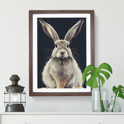 Majestic Hare - Framed Print