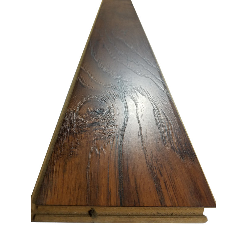 Parquet stratifié hickory 5 po x 47 po x 10 mm Autumn