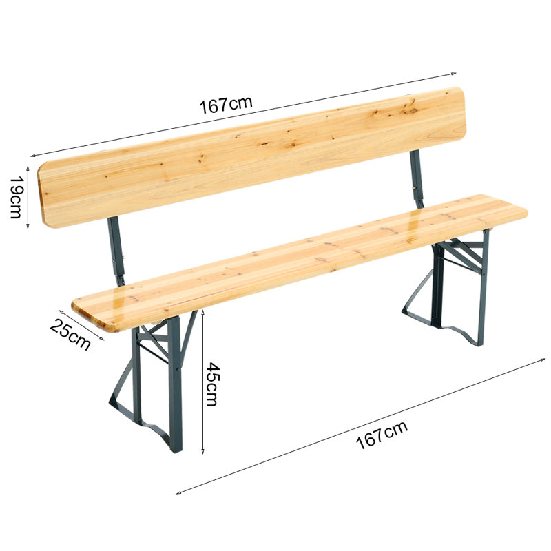 Metal Outdoor Bench