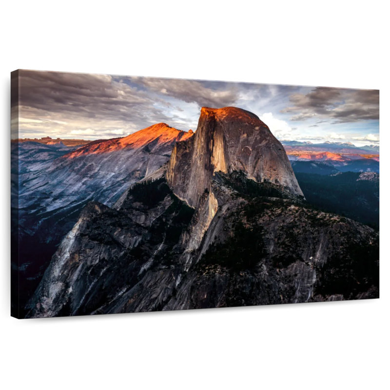 Alvord Yosemite's Half Dome, 16" H x 24" W