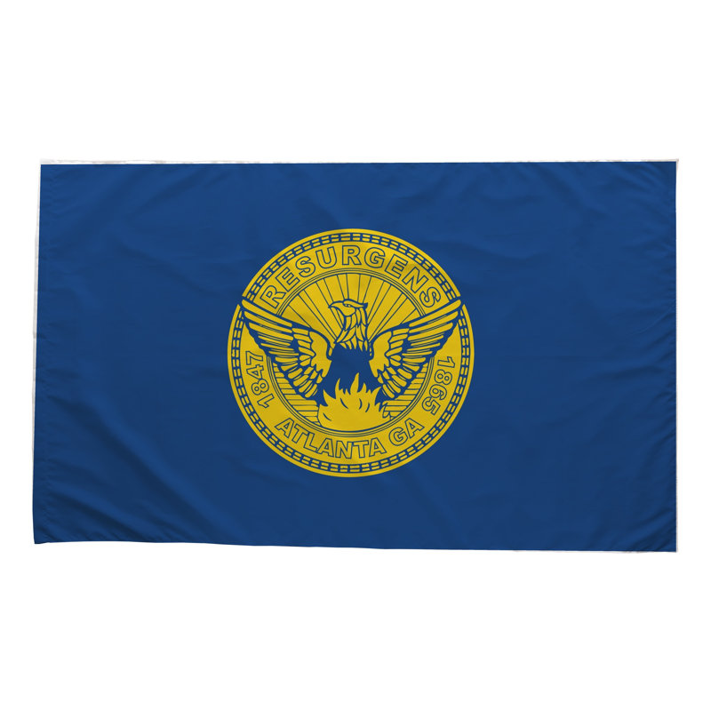 Drapeau de la ville d'Atlanta - drapeau extérieur