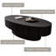 Table basse ovale avec rangement 47 po-683589922