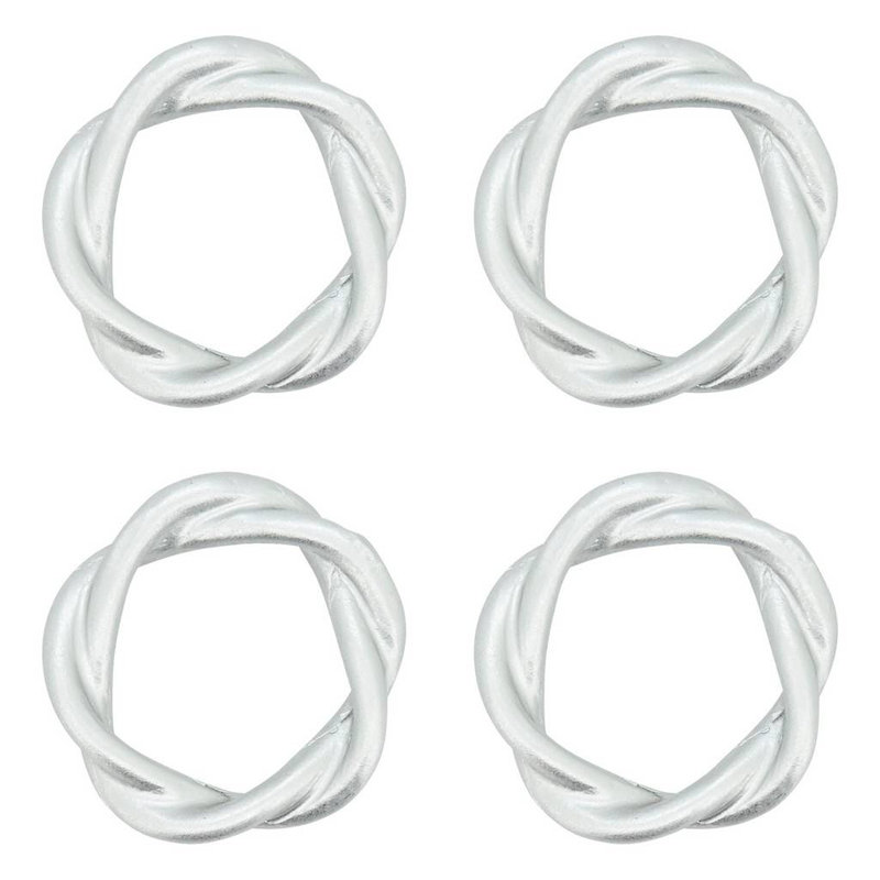 Porte-serviettes en résine, Argent
