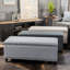 Polyethylene Plastic Storage Bench