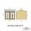 Mayflower 8 ft x 8 ft Summerhouse