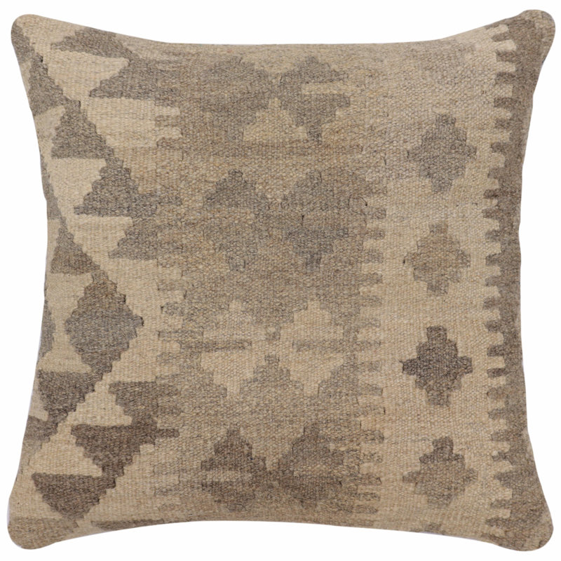 Housse et insert de coussin carré 100% laine