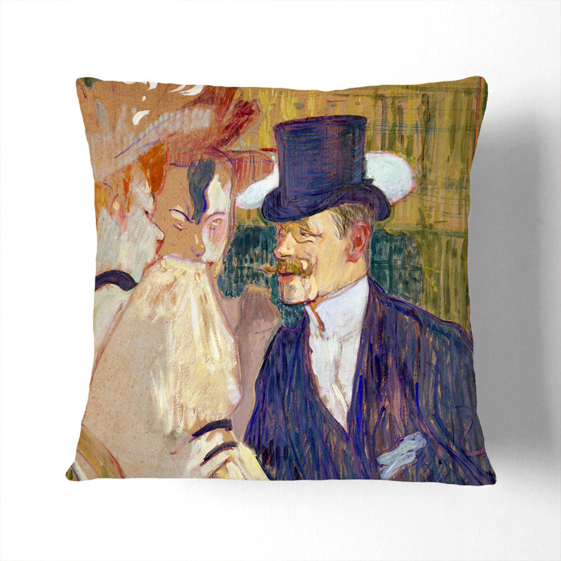 The Englishman Scatter Cushion, 40cm H x 40cm W x 15cm D, Stone