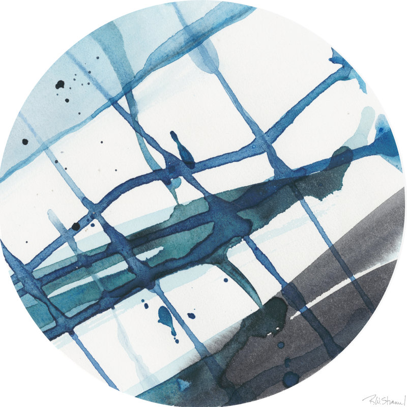 Geo Logic II - Wrapped Canvas Print, 91cm H x 91cm W