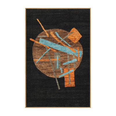 Tapis abstrait moderne 1833