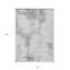 Tapis extérieur lavable abstrait gris et étain 10 pi x 14 pi