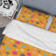 Multicolor Circle Dots - Ensemble de housse de couette abstrait - Microfibre de polyester