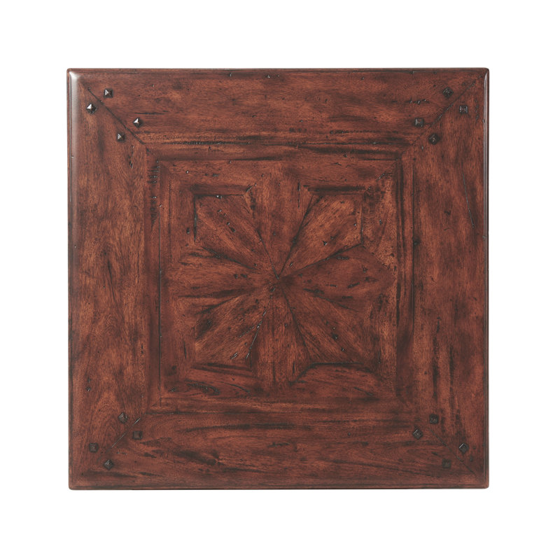 Table de bout en bois massif avec rangement Castle Bromwich