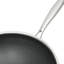 Non-Stick Double Sided Honeycomb Cooking Wok with Lid Stainless Steel