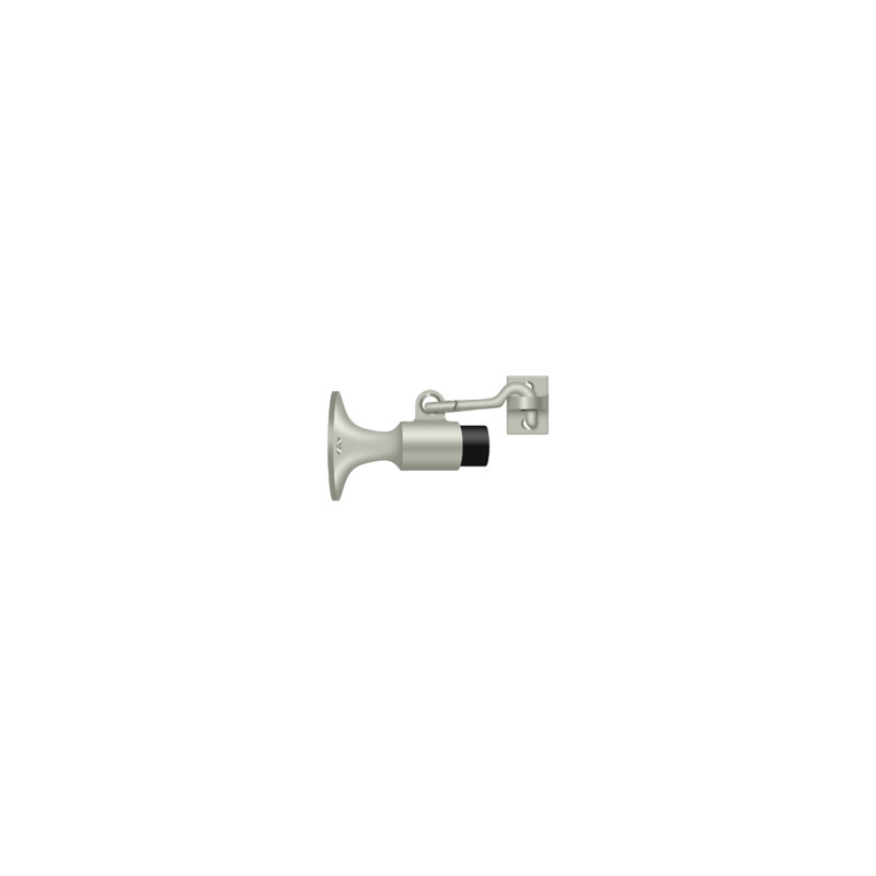 Door Stop, Brushed Nickel