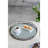 D18x2" Valentina Silver Round Mirror Tray,Large-125944250