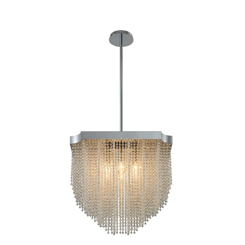 Lustre en chrome / clair Tenda 8 LT Allegri