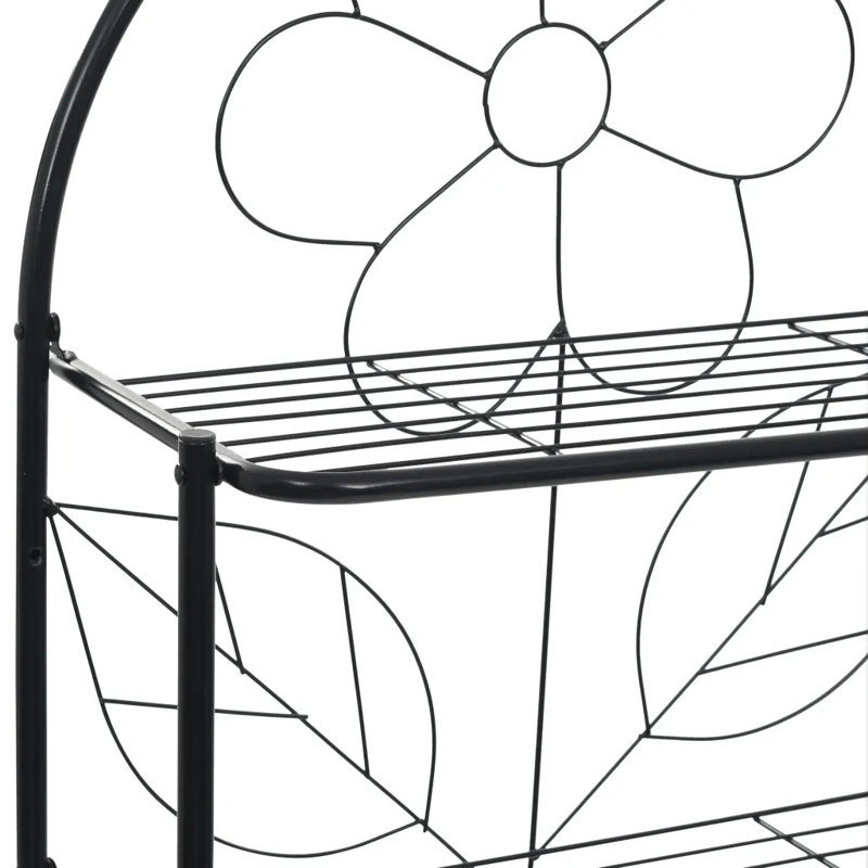 Mangrum Metal Over The Toilet Storage, Black