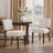 Upholstered Solid Wood Parsons Side Dining Chair-1053974853