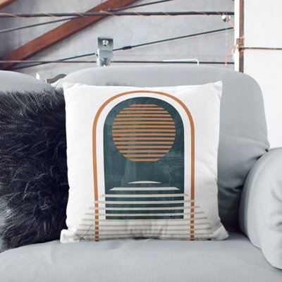 Composition 1 Square Throw Cushion