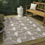 Tapis d'intérieur / extérieur beige / blanc deux tons Cindia-1798211314