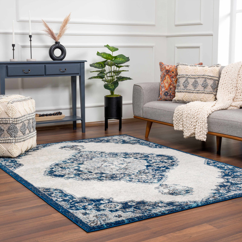Douglass Oriental Indoor Rug, Rectangle 6'7" x 9'