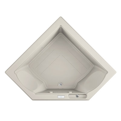 Fuzion® 65.75" x 65.75" Corner Air Bathtub