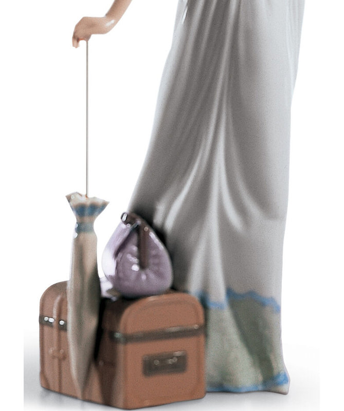 Figurine de femme compagnons de voyage