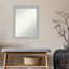 Miroir d'appoint mural en plastique gris-64574836