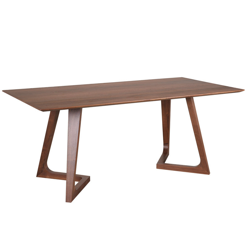 Fischer Walnut Wood Dining Table