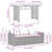 Latitude Run® 2 Piece Patio Dining Set With Cushions Poly Rattan-2035164714-2035164710